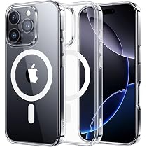 Amazon.co.jp: NIMASO iPhone16ProMax用ケース MagSafe対応 クリア 黄